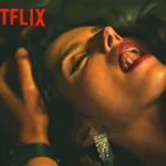Gros plan de deux personnes engagées dans un moment intime, avec le logo Netflix positionné dans le coin supérieur gauche, faisant allusion à une scène de l'un de ses meilleurs films.